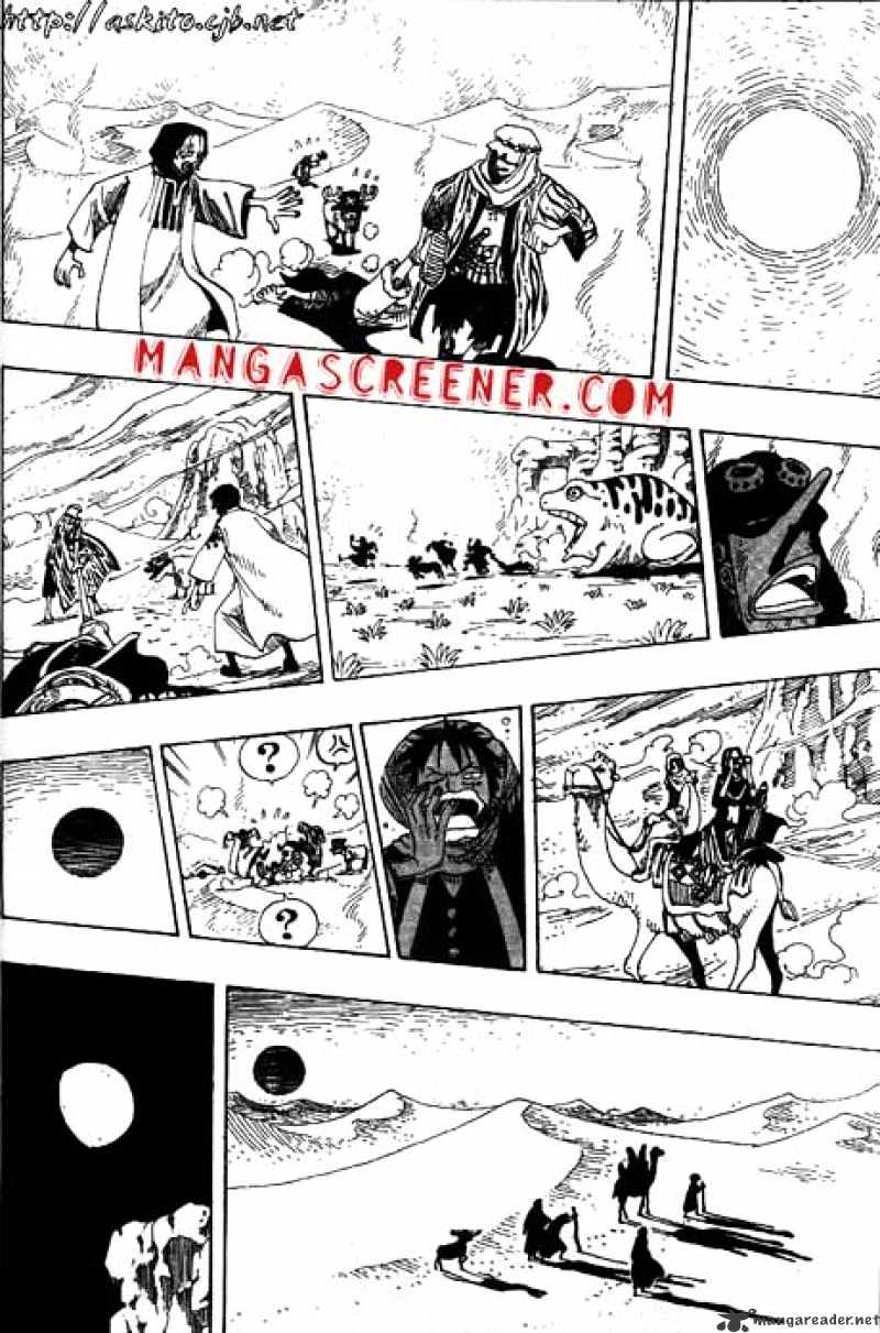 One Piece - Chapter 162 : Adventure In The Kingdom Of Sand