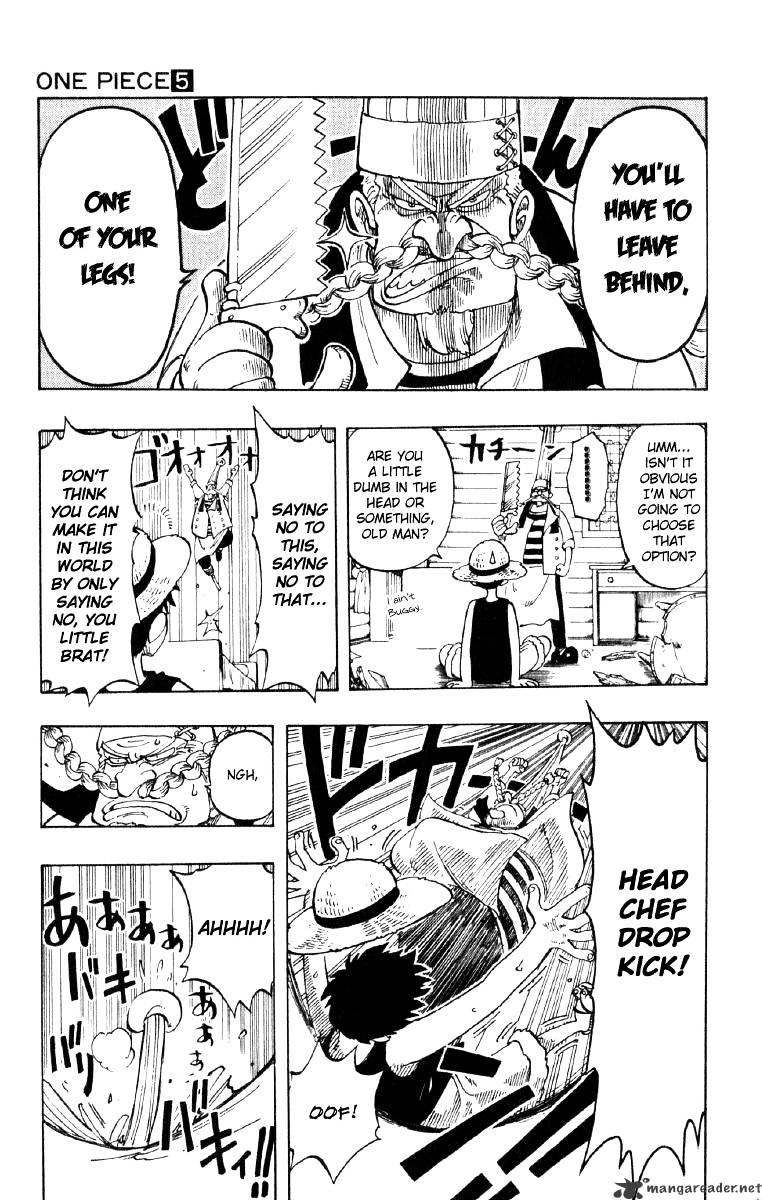 One Piece - Chapter 44 : The Three Chefs