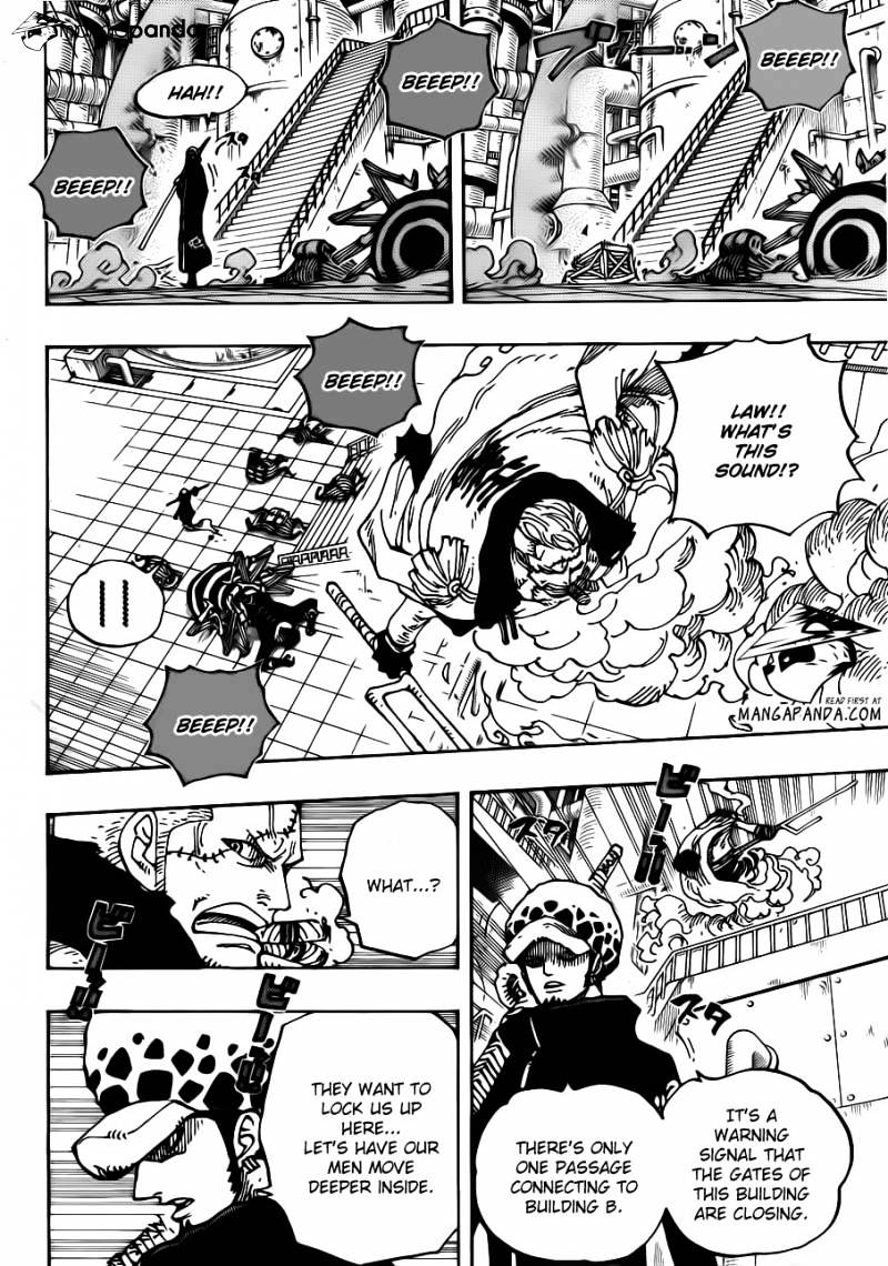 One Piece - Chapter 679 : Determination G-5