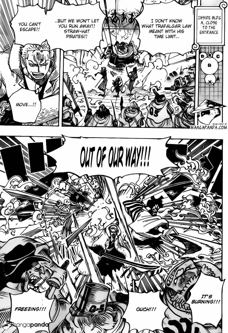 One Piece - Chapter 679 : Determination G-5