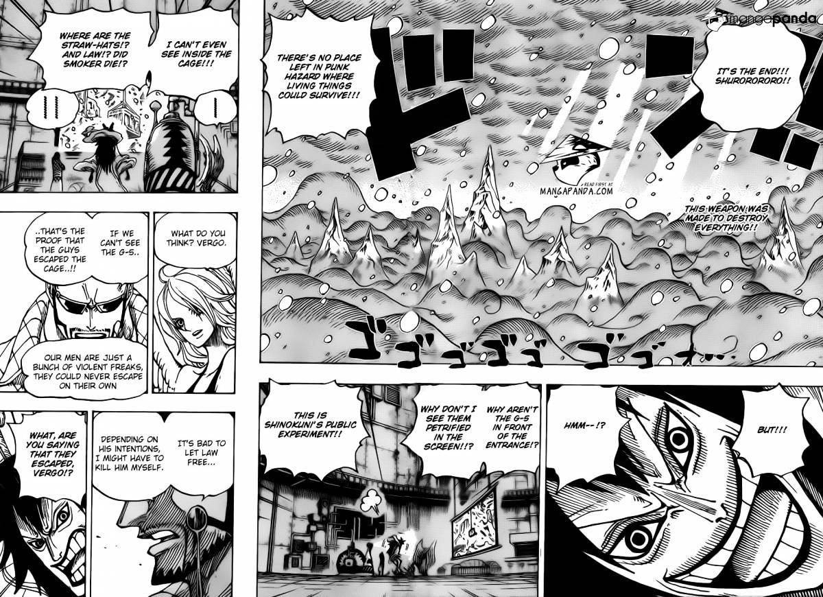 One Piece - Chapter 679 : Determination G-5