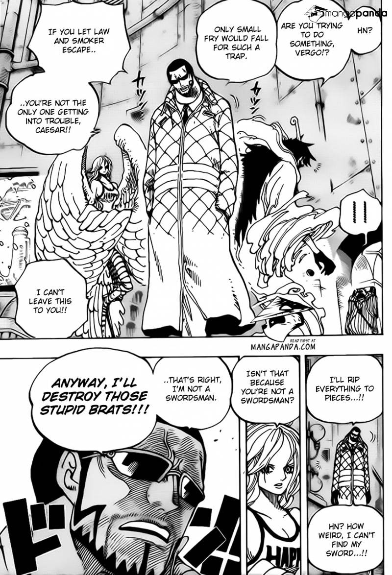 One Piece - Chapter 679 : Determination G-5