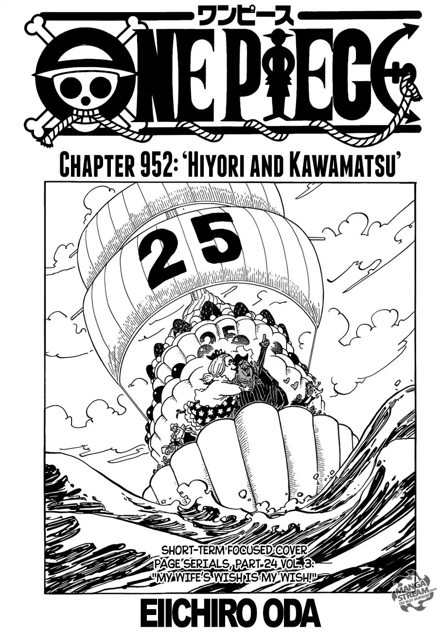 One Piece - Chapter 952: Hiyori And Kawamatsu