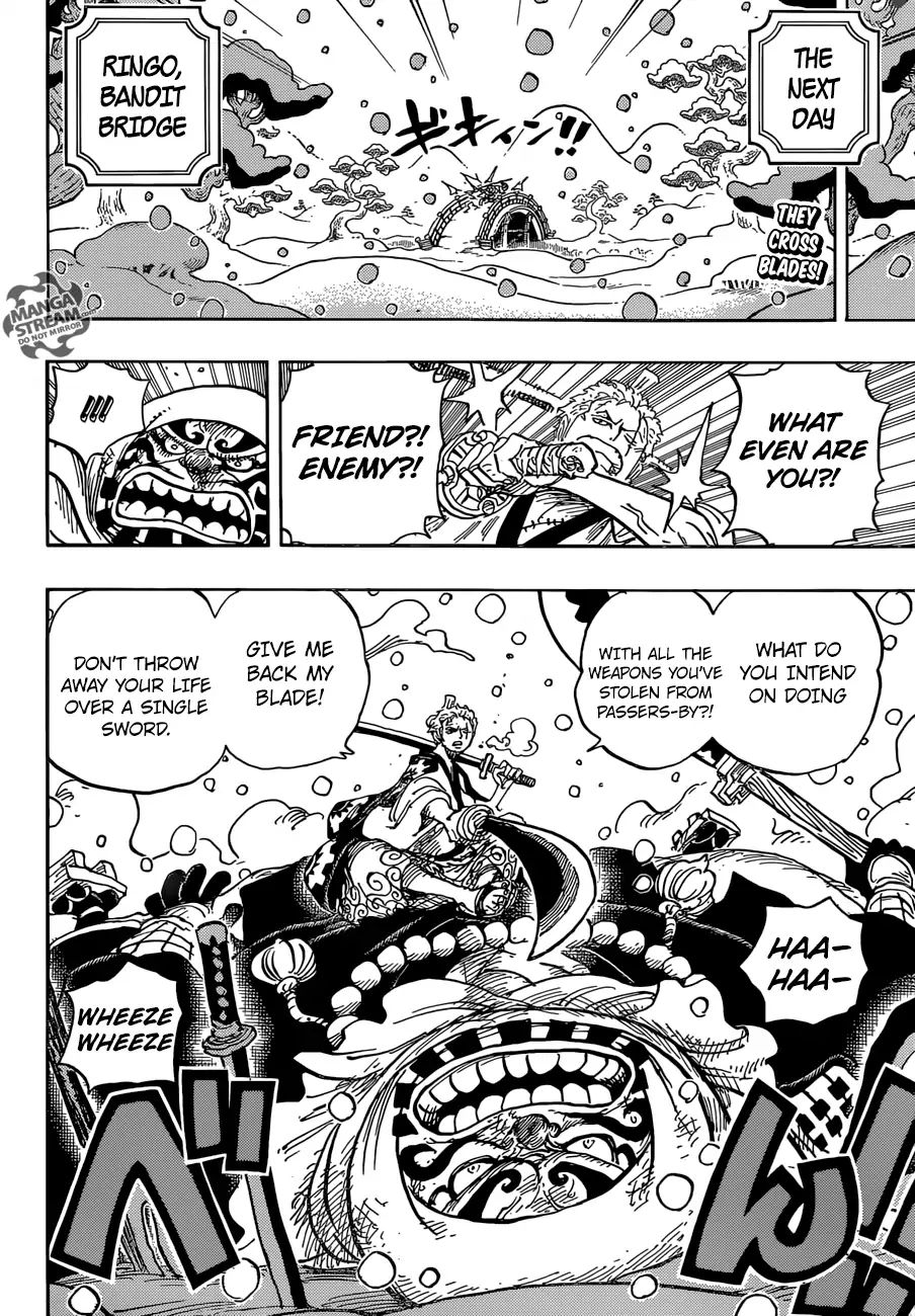 One Piece - Chapter 952: Hiyori And Kawamatsu