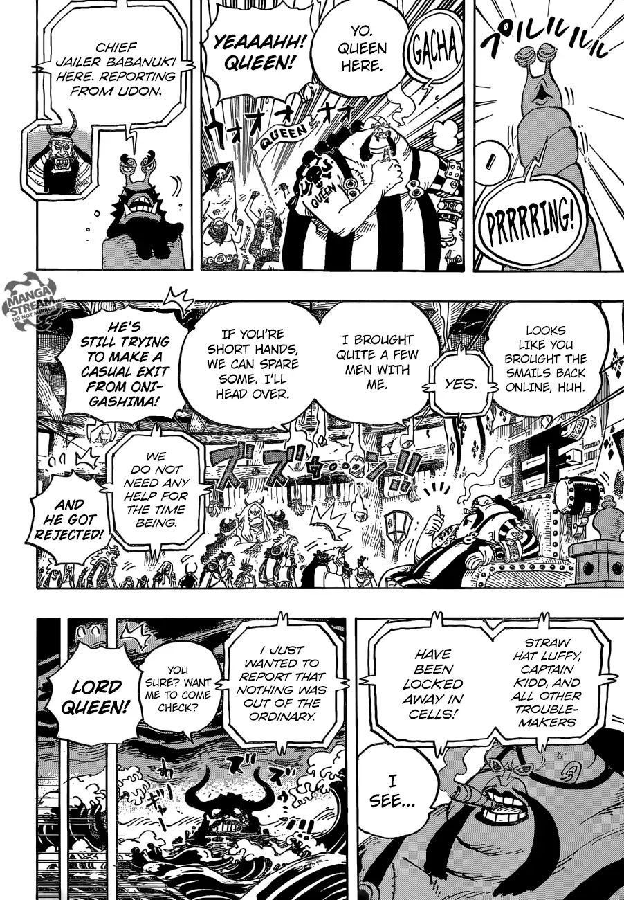 One Piece - Chapter 952: Hiyori And Kawamatsu