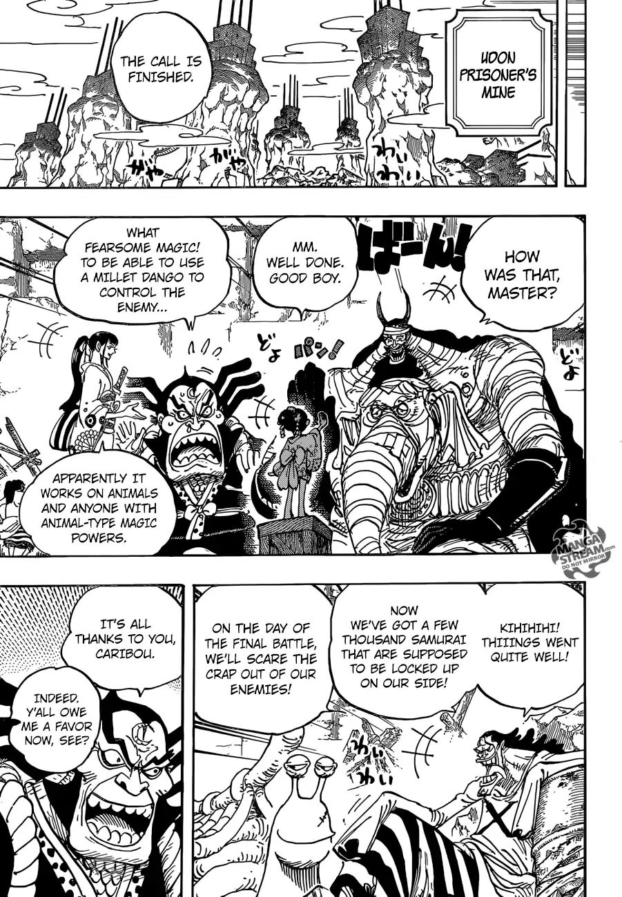 One Piece - Chapter 952: Hiyori And Kawamatsu