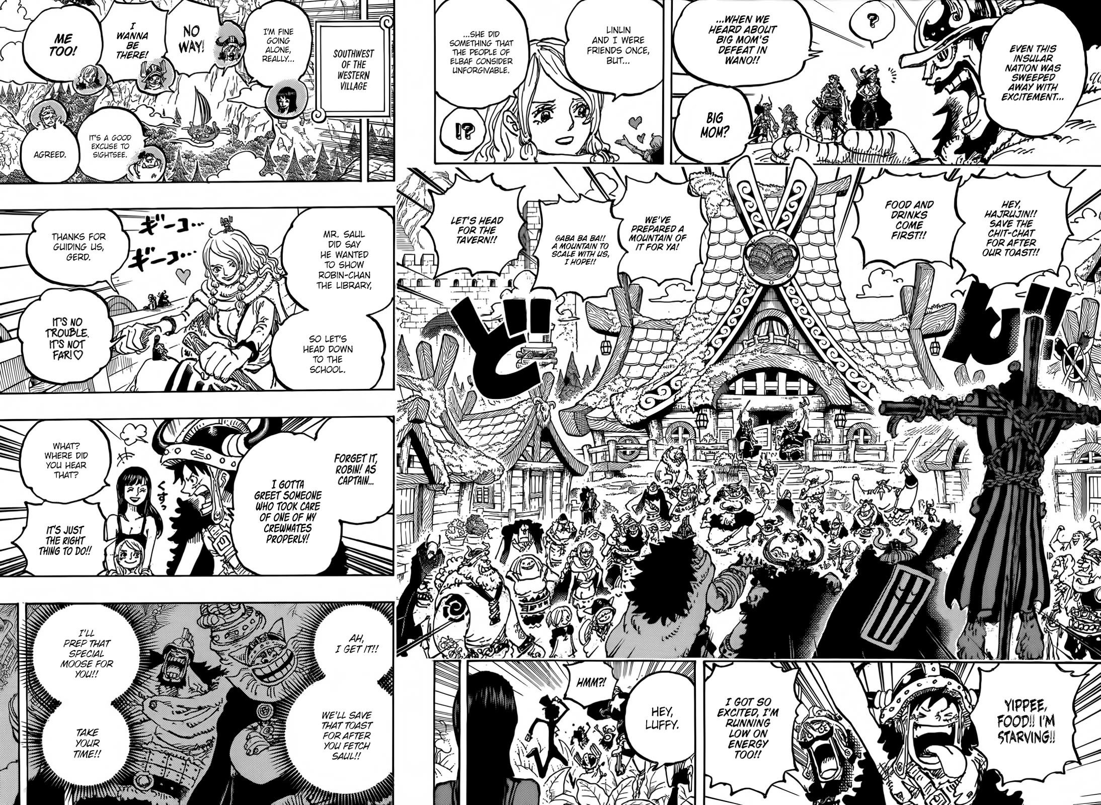 One Piece - Chapter 1133: Praise