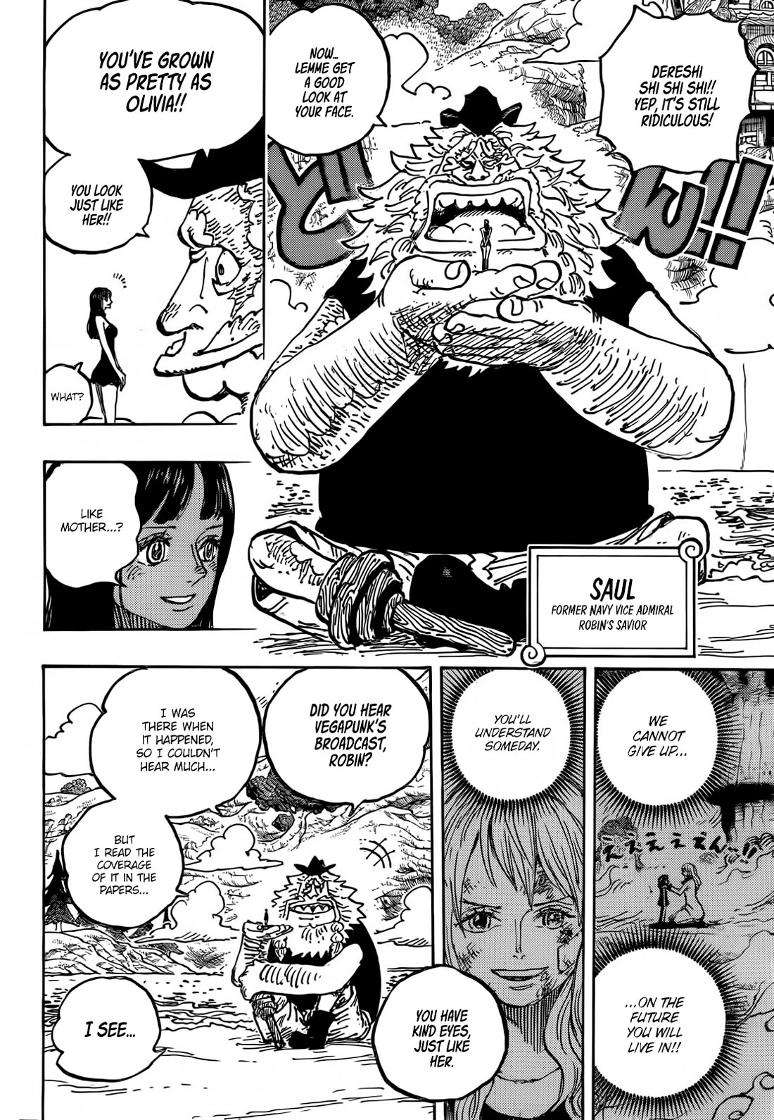 One Piece - Chapter 1133: Praise