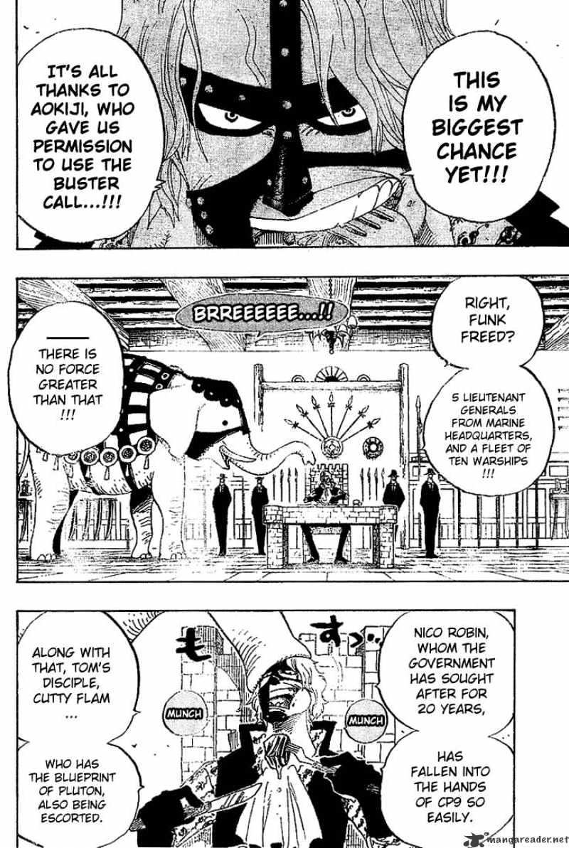 One Piece - Chapter 365 : Rocket Man!!