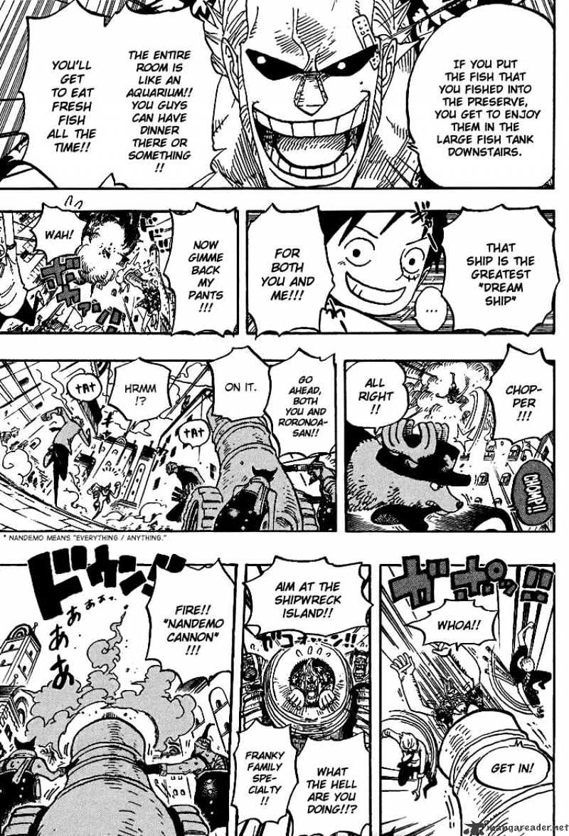 One Piece - Chapter 436 : Pants From Fankyhouse