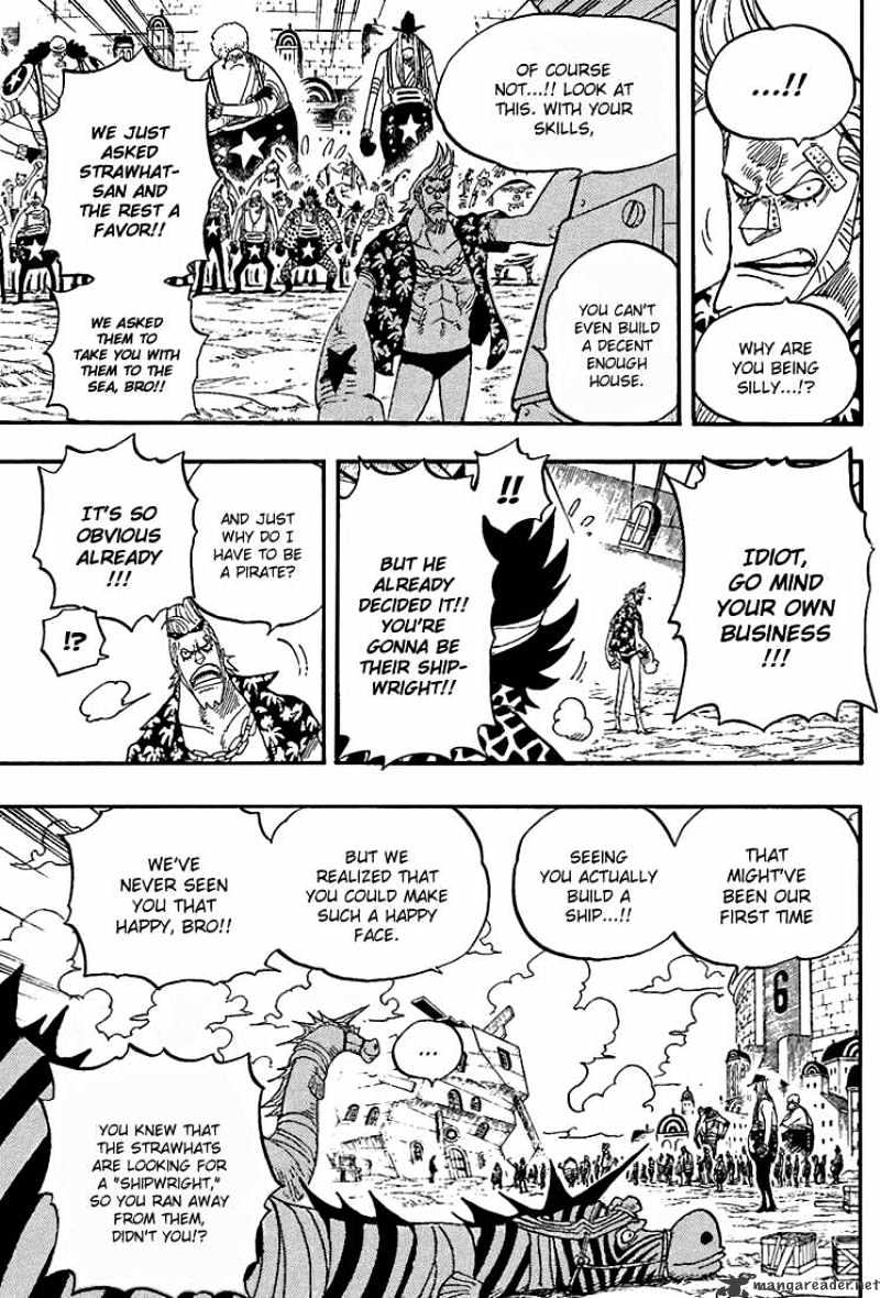 One Piece - Chapter 436 : Pants From Fankyhouse