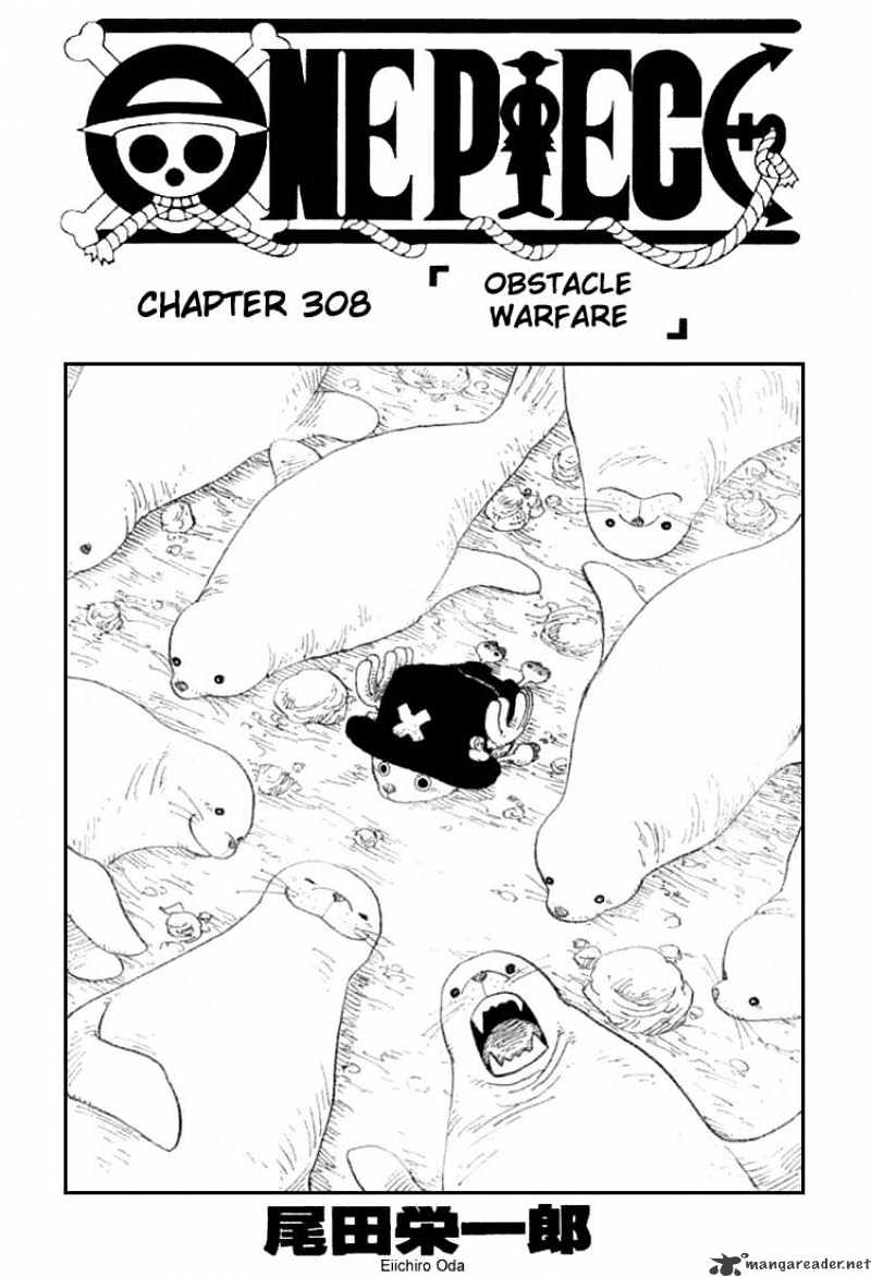 One Piece - Chapter 308 : Obstacle Warfare