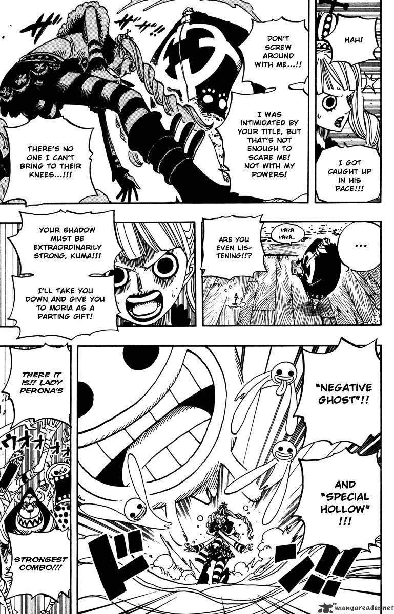 One Piece - Chapter 473 : Royal Shichibukai Bartholemew Kuma Appears