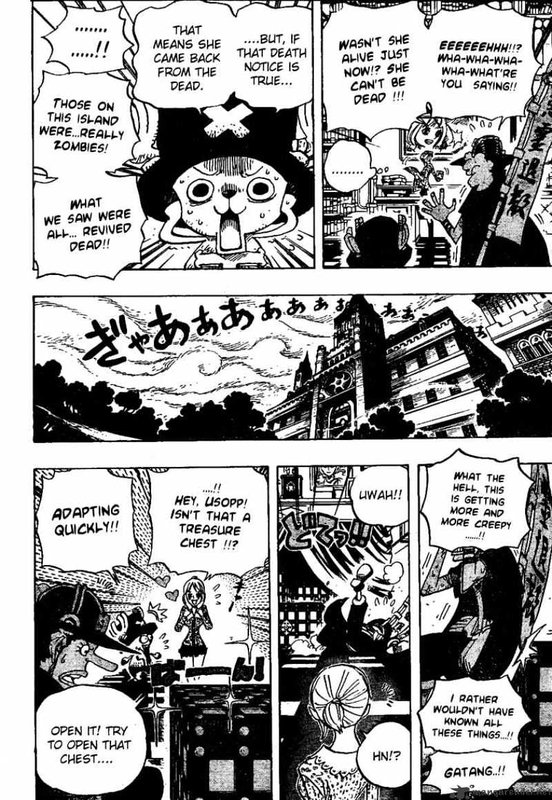 One Piece - Chapter 448 : Moria