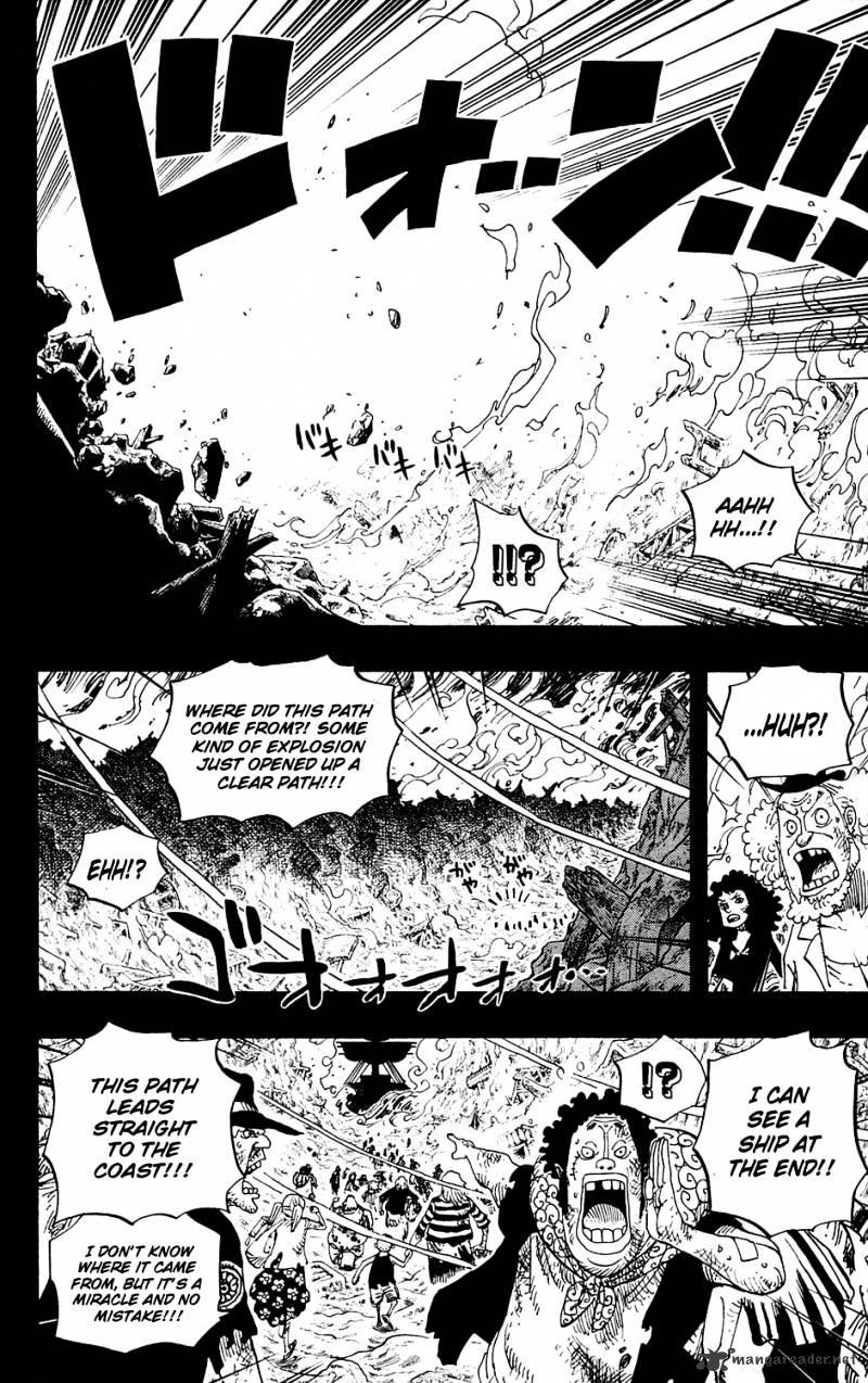 One Piece - Chapter 587 : I Will Not Run