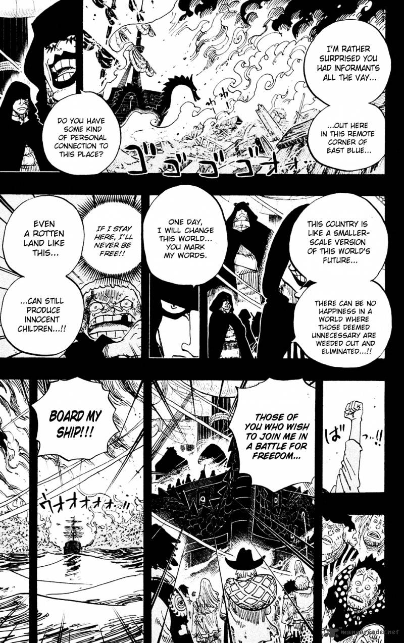 One Piece - Chapter 587 : I Will Not Run