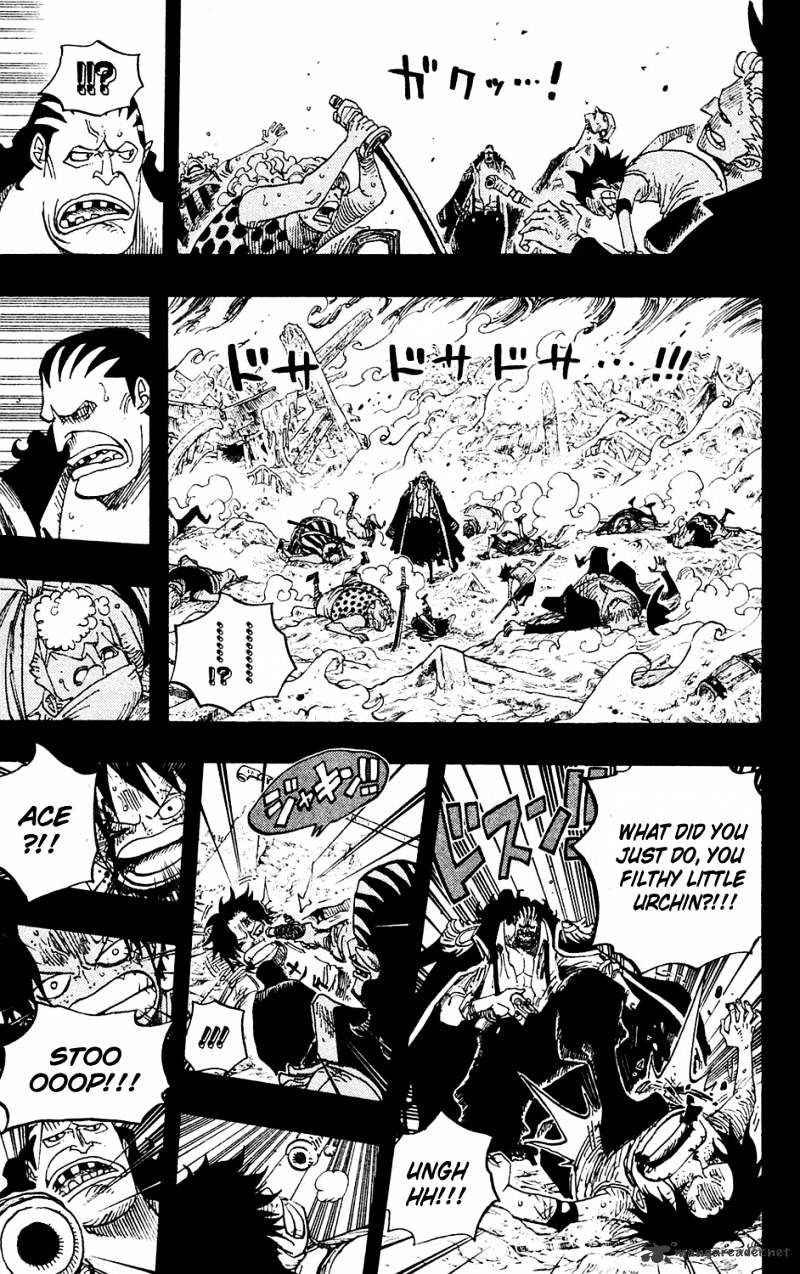 One Piece - Chapter 587 : I Will Not Run