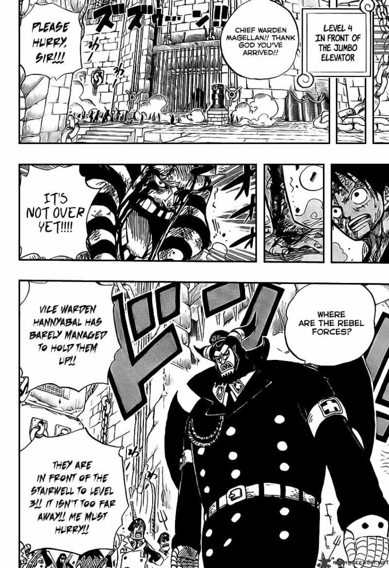 One Piece - Chapter 543 : Strawhat And Blackbeard