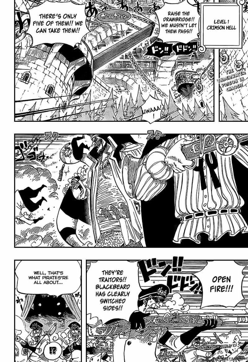 One Piece - Chapter 543 : Strawhat And Blackbeard