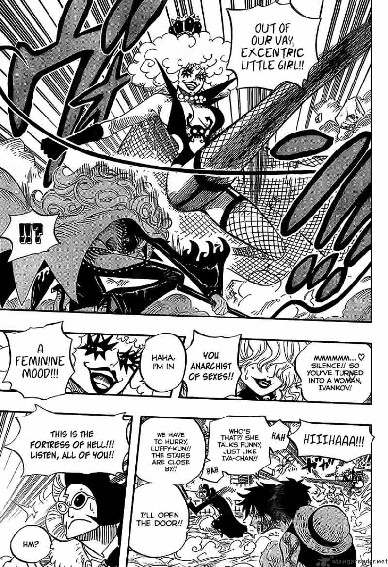 One Piece - Chapter 543 : Strawhat And Blackbeard