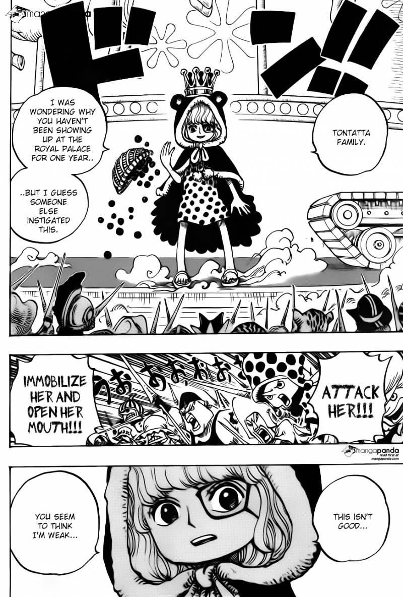 One Piece - Chapter 738 : Trevor Army, Special Executive Sugar