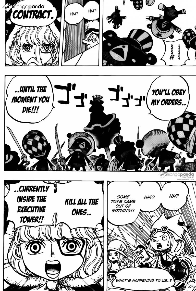 One Piece - Chapter 738 : Trevor Army, Special Executive Sugar