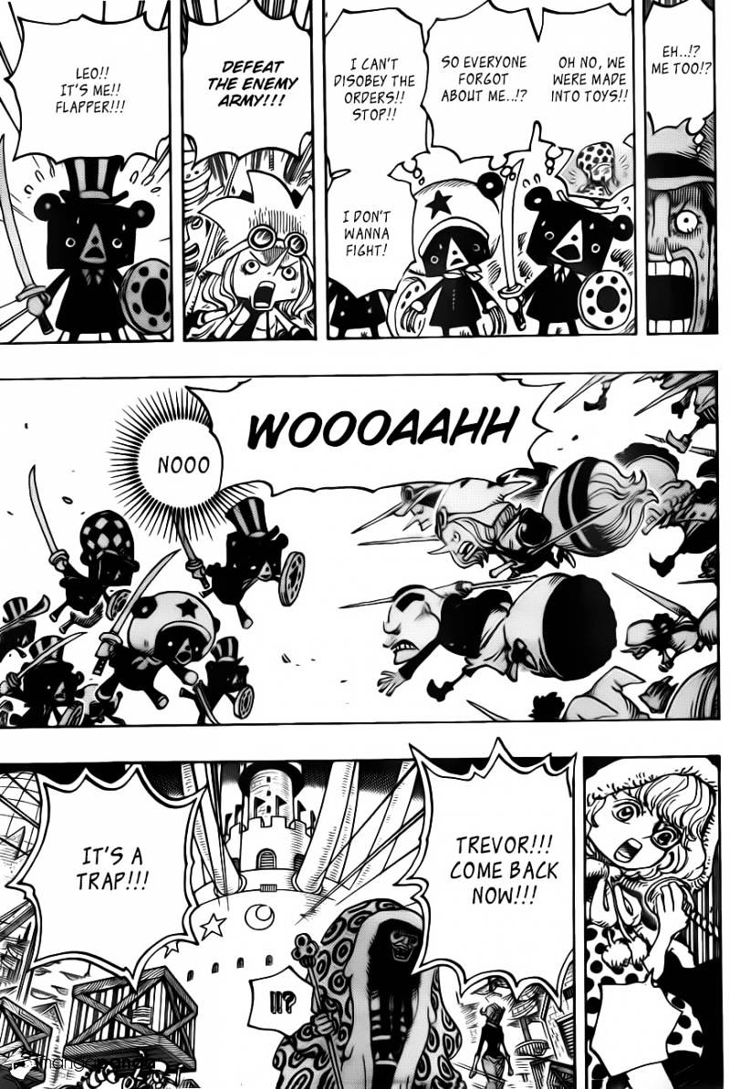 One Piece - Chapter 738 : Trevor Army, Special Executive Sugar