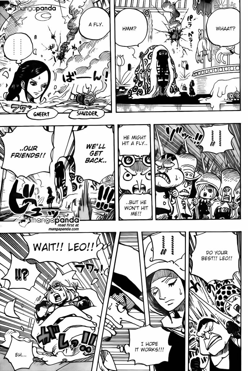 One Piece - Chapter 738 : Trevor Army, Special Executive Sugar