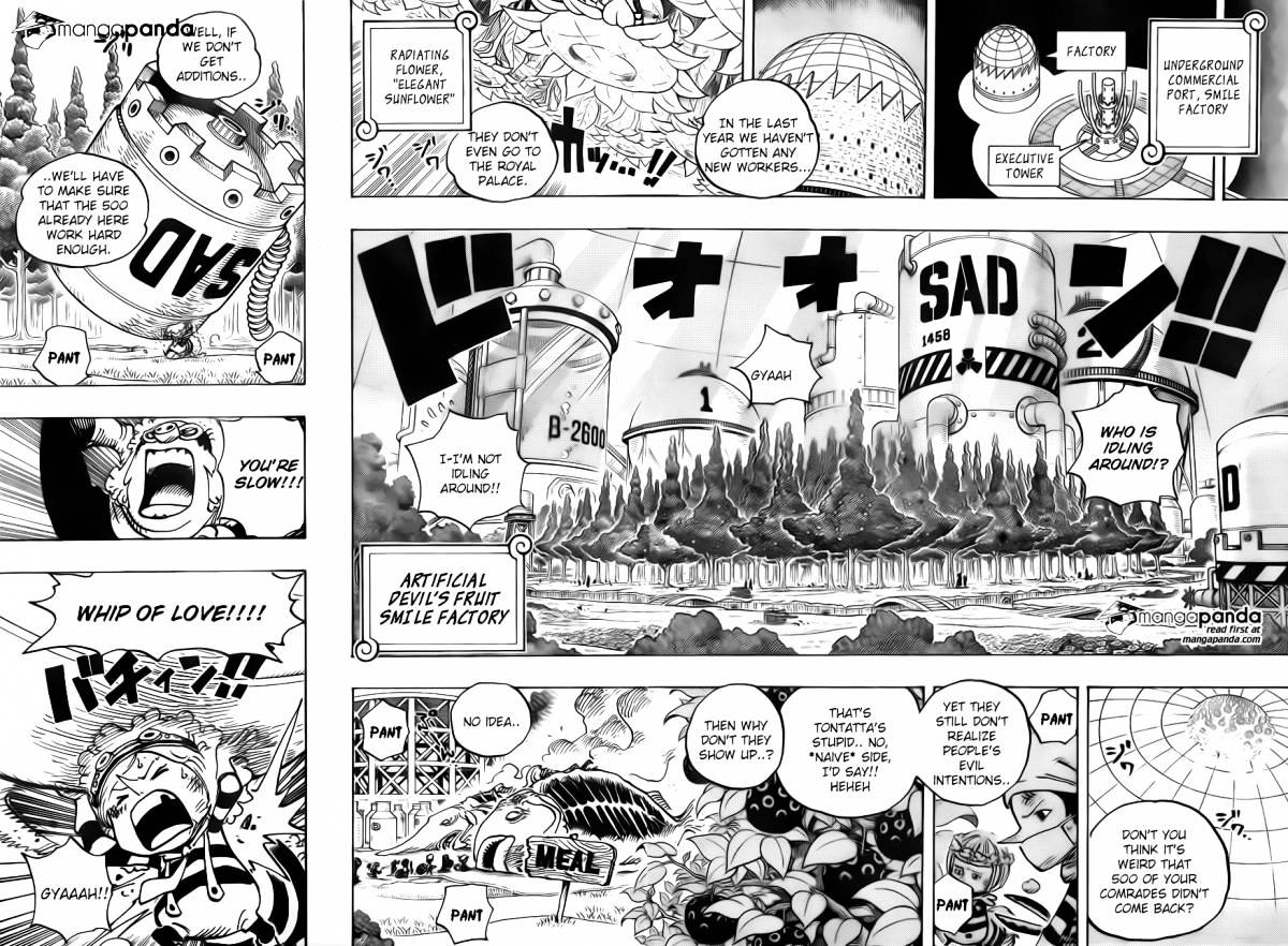 One Piece - Chapter 738 : Trevor Army, Special Executive Sugar