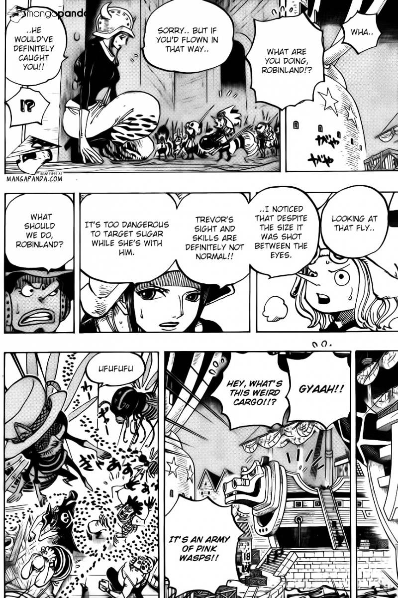 One Piece - Chapter 738 : Trevor Army, Special Executive Sugar