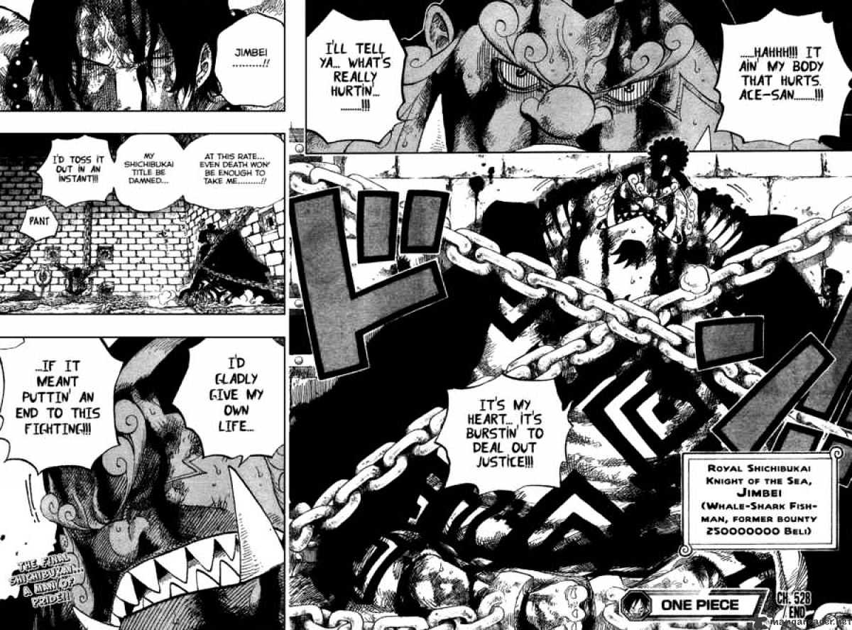 One Piece - Chapter 528 : Jimbei, Knight Of The Sea