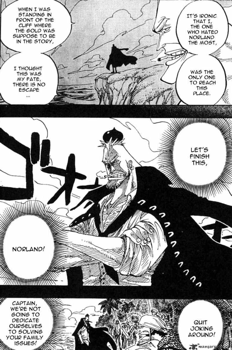 One Piece - Chapter 228 : United Primate Armed Forces Chief Captain-Monbran Cricket