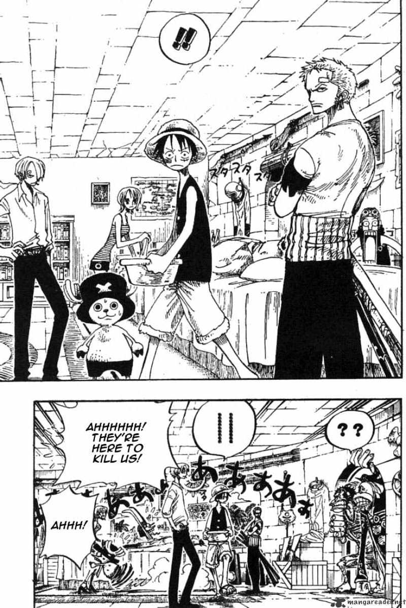 One Piece - Chapter 228 : United Primate Armed Forces Chief Captain-Monbran Cricket