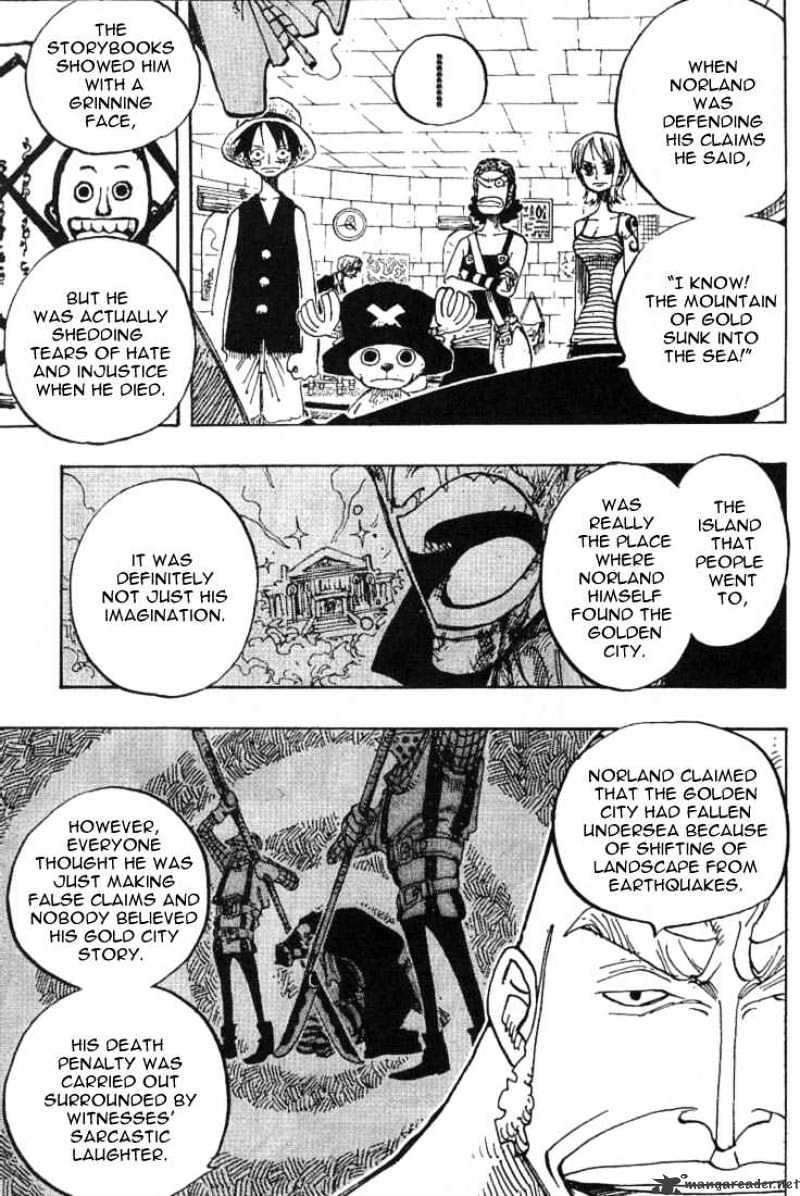 One Piece - Chapter 228 : United Primate Armed Forces Chief Captain-Monbran Cricket