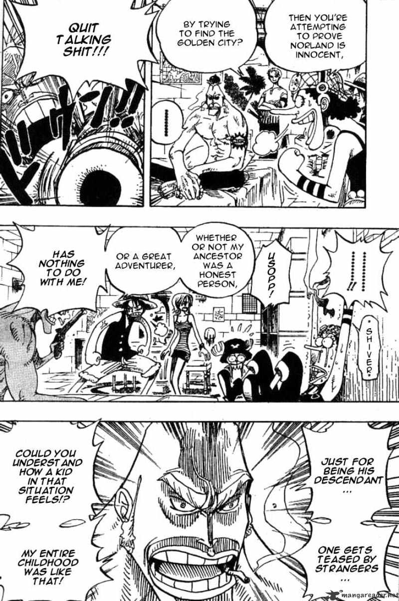 One Piece - Chapter 228 : United Primate Armed Forces Chief Captain-Monbran Cricket