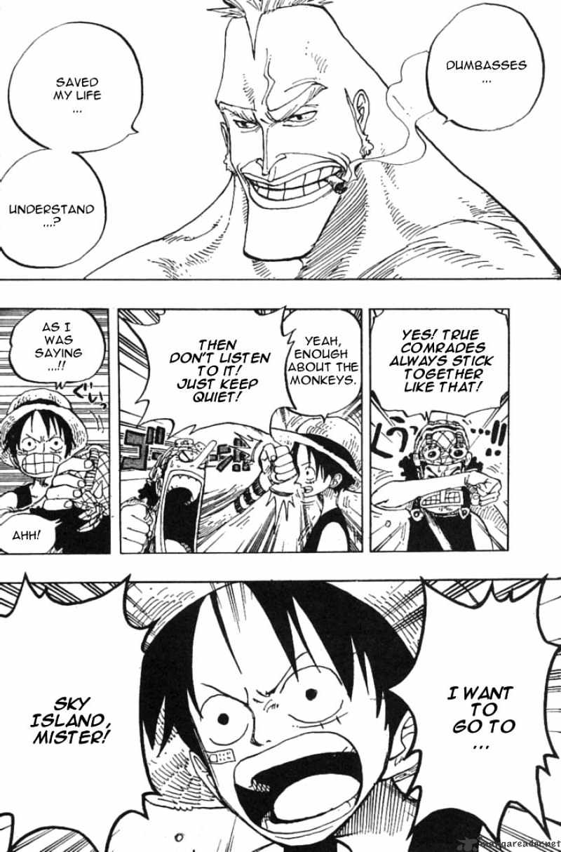 One Piece - Chapter 228 : United Primate Armed Forces Chief Captain-Monbran Cricket