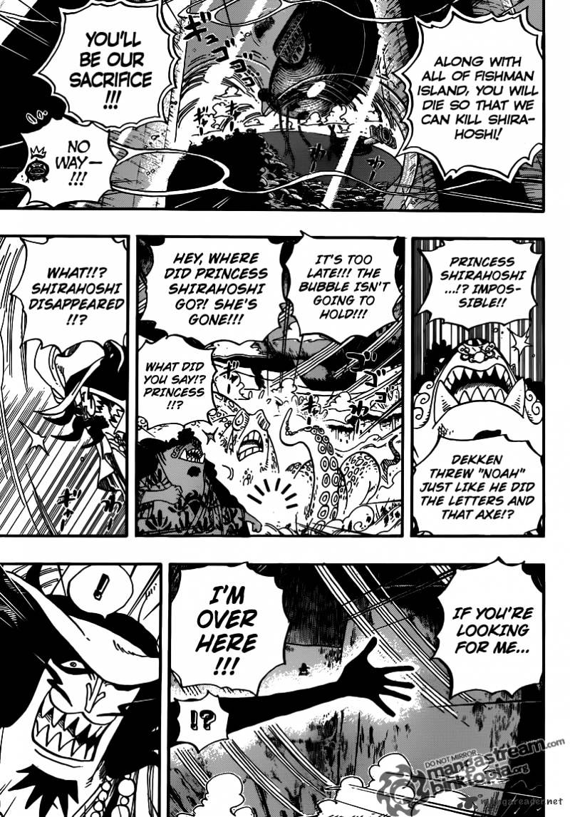 One Piece - Chapter 637 : An Ancient Ark