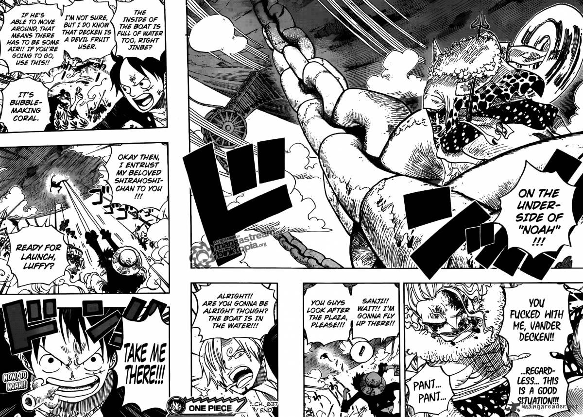 One Piece - Chapter 637 : An Ancient Ark