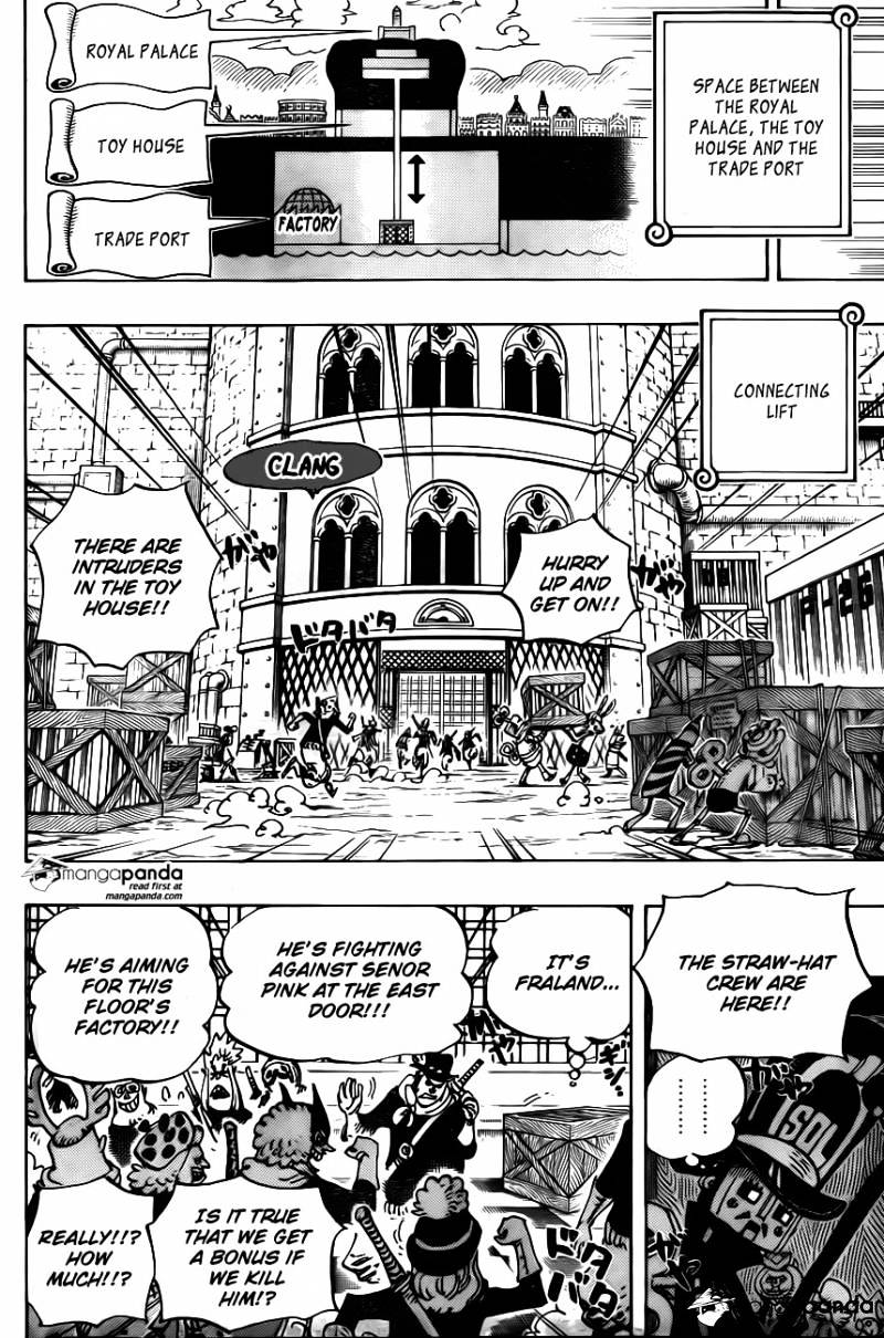 One Piece - Chapter 733 : What Mr. Soldier Wants