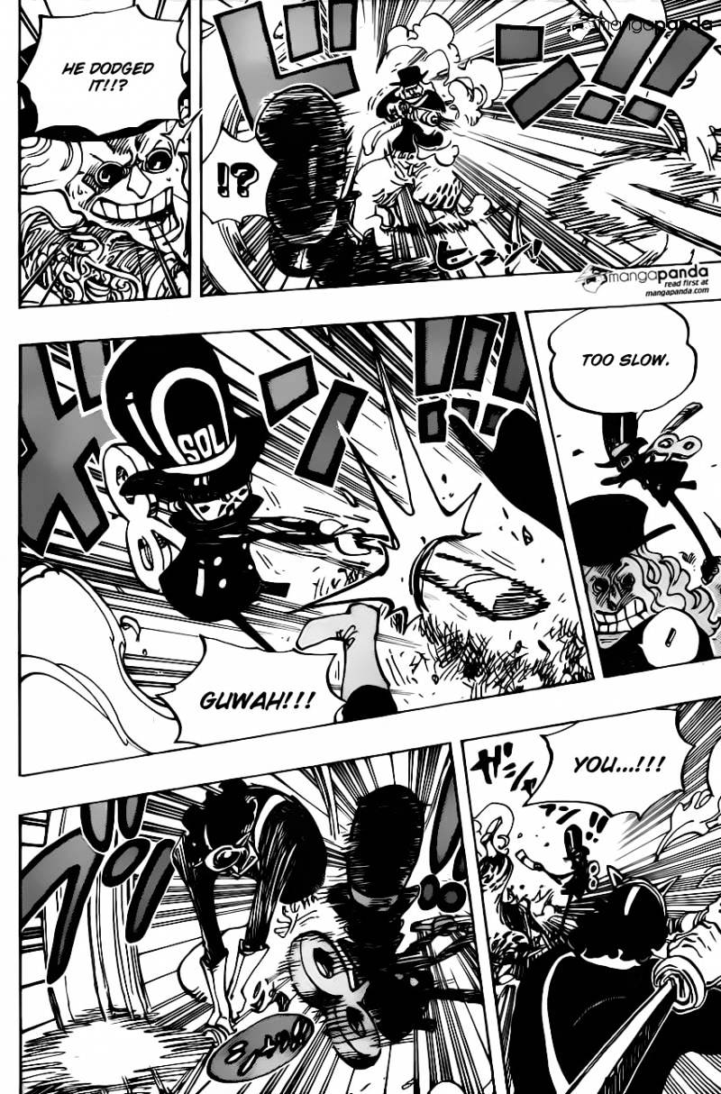 One Piece - Chapter 733 : What Mr. Soldier Wants