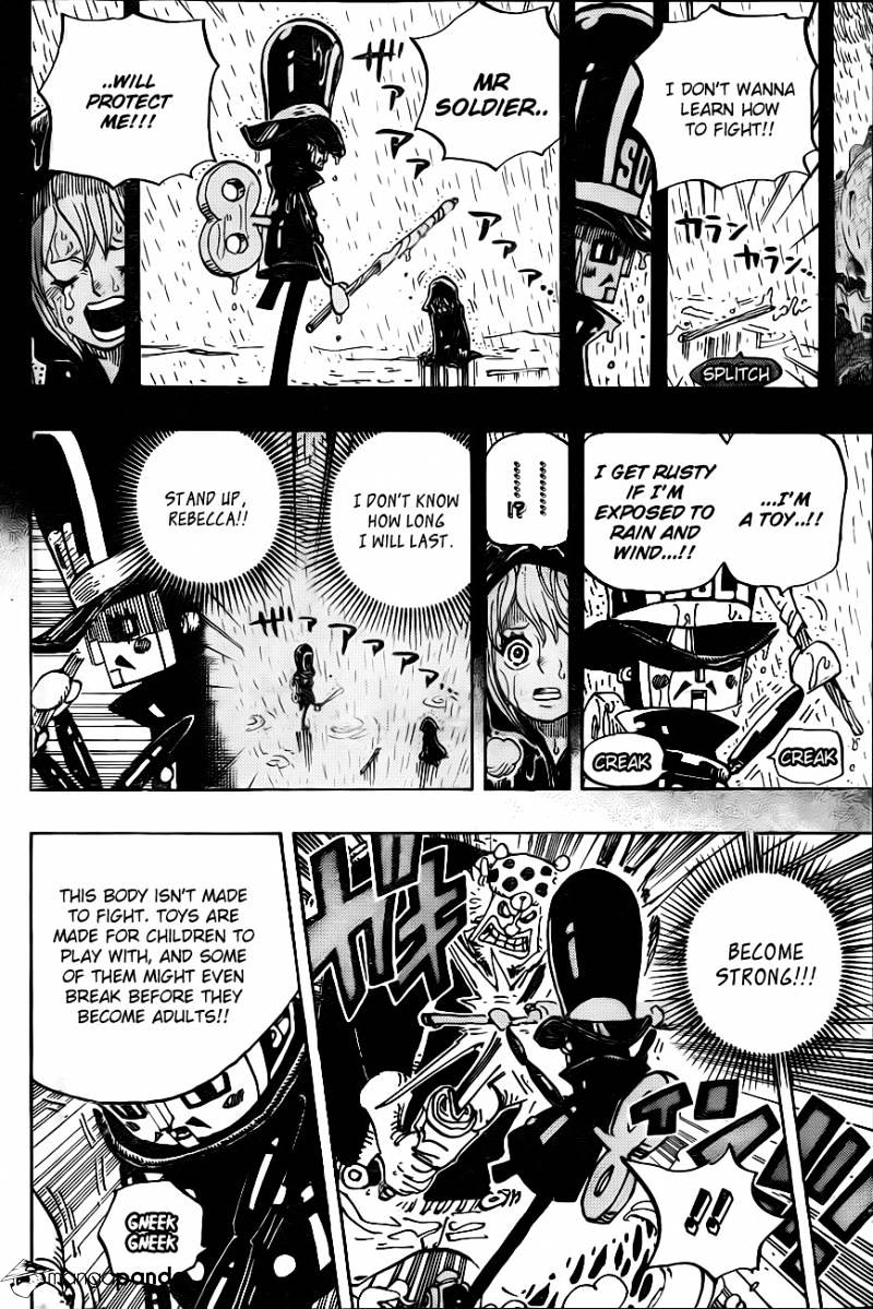 One Piece - Chapter 733 : What Mr. Soldier Wants