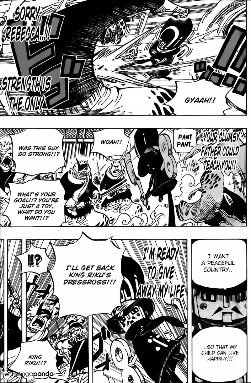 One Piece - Chapter 733 : What Mr. Soldier Wants