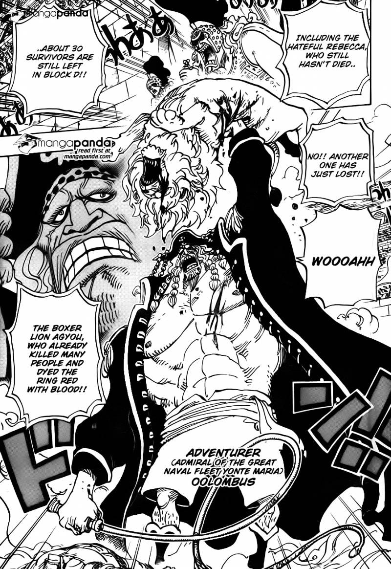 One Piece - Chapter 733 : What Mr. Soldier Wants