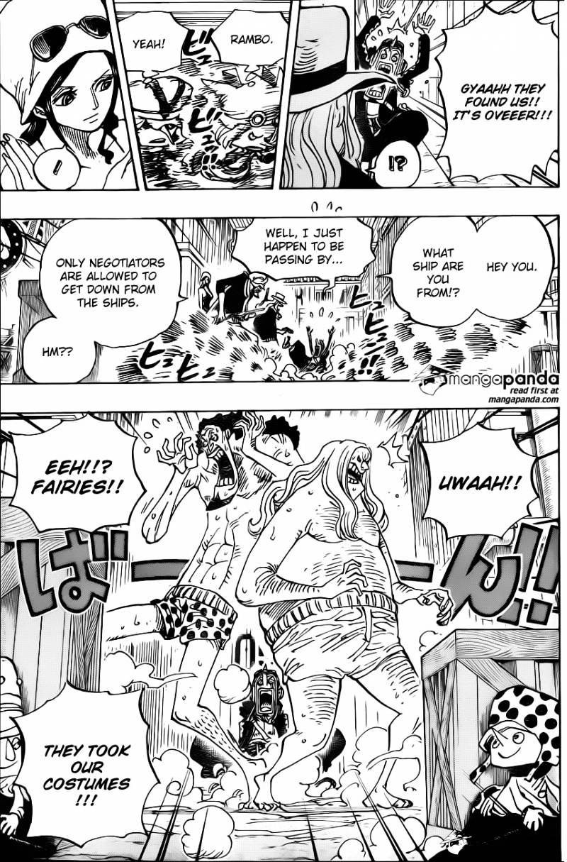 One Piece - Chapter 733 : What Mr. Soldier Wants