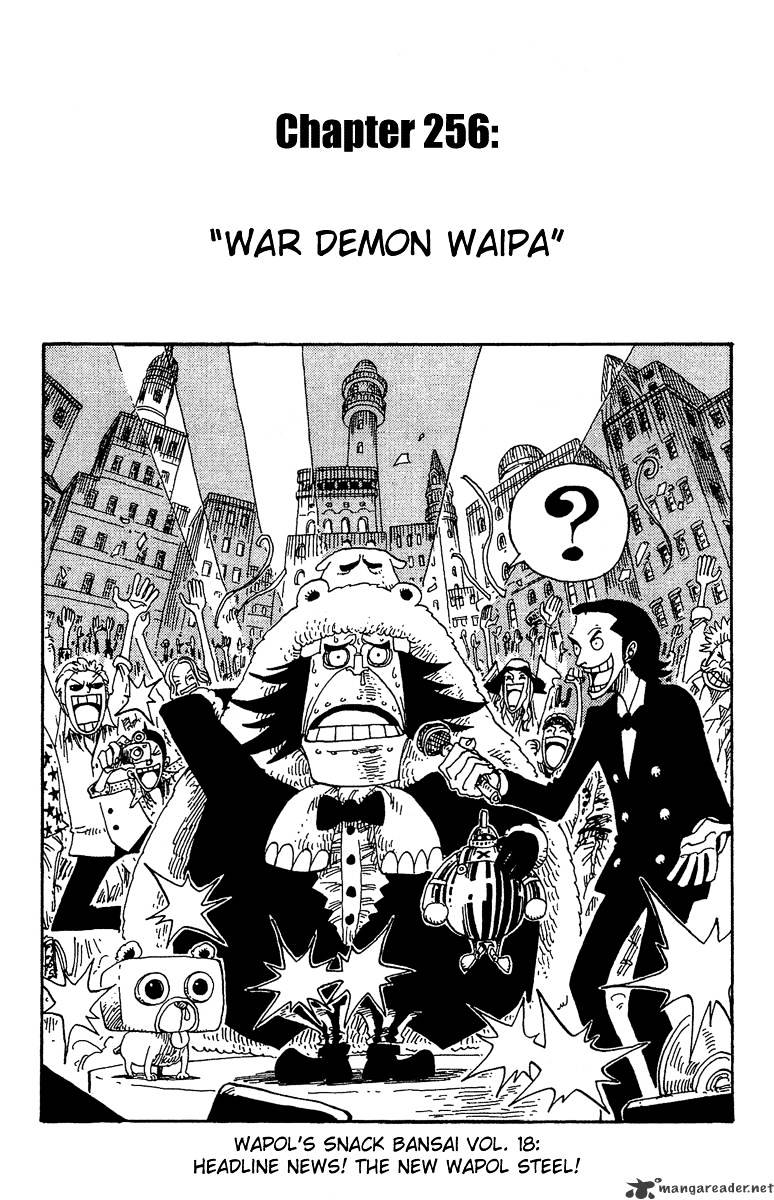 One Piece - Chapter 256 : The Demon Of War Waipa