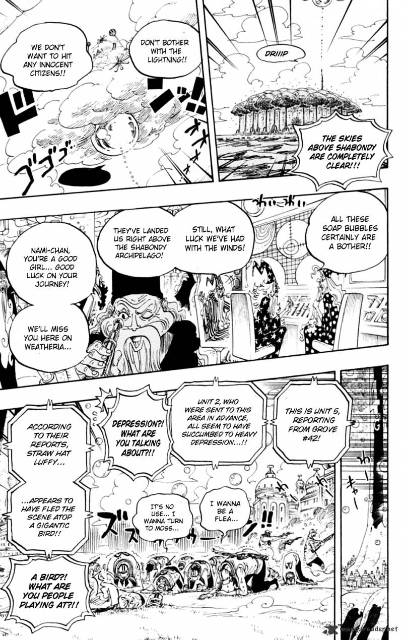 One Piece - Chapter 602 : Rudder Straight Down!