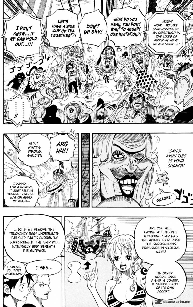 One Piece - Chapter 602 : Rudder Straight Down!