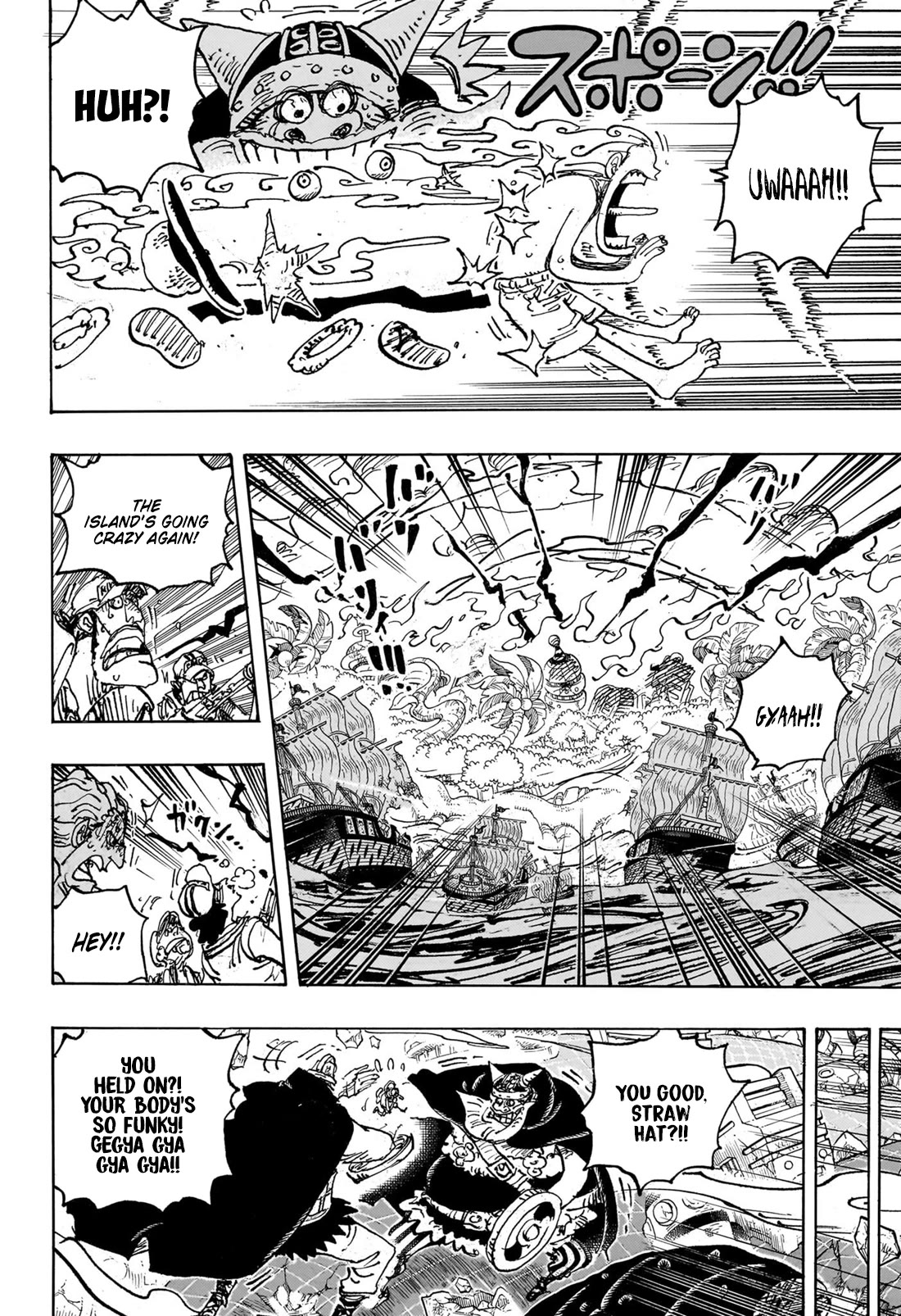 One Piece - Chapter 1111: The Sun's Shield