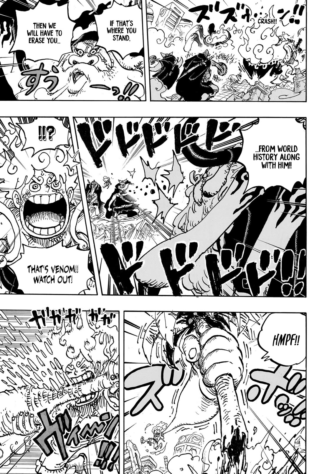 One Piece - Chapter 1111: The Sun's Shield