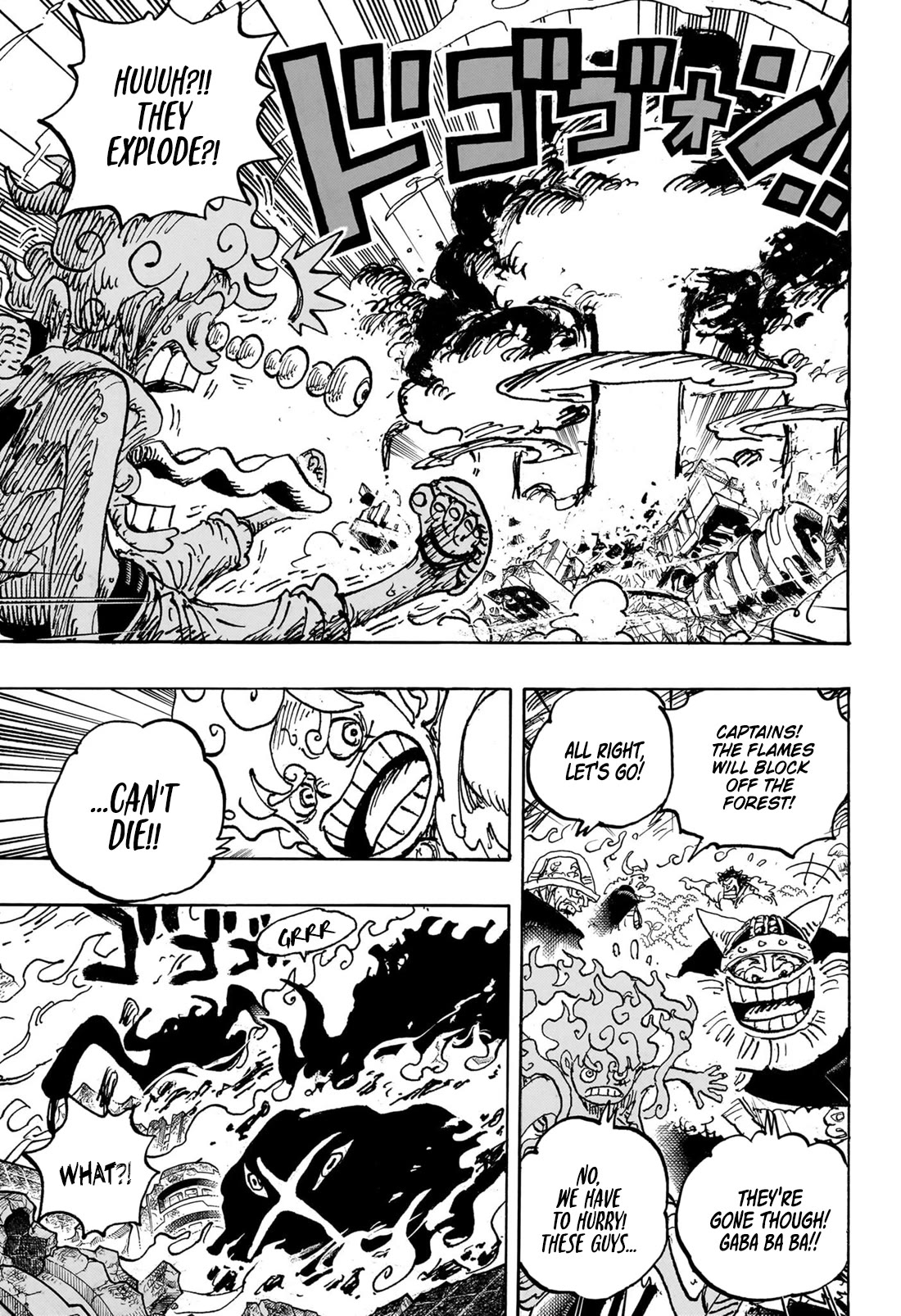 One Piece - Chapter 1111: The Sun's Shield